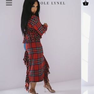 Nichole Lynel Plaid Set